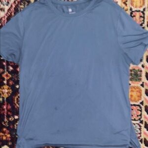 All in Motion non shrinking incredibly soft Blue Athletic T-Shirt